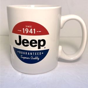 COPY - Jeep Mug, Brand New. Since 1941 Jeep logo, *Officially Licensed Product*
